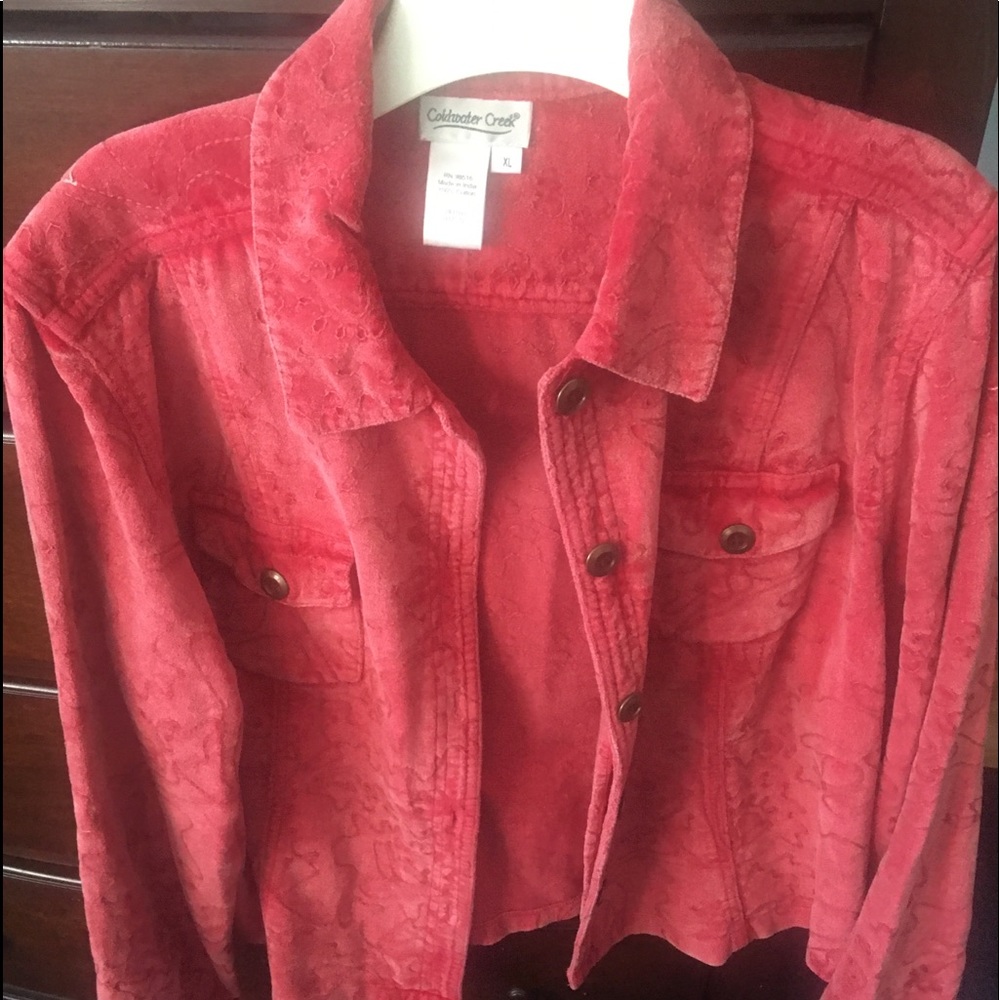 Velour Jacket